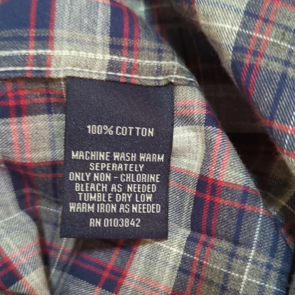 Erbario Toscano Men's Long Sleeve Button Down Harbour Plaid Shirt Size XXL - New - Picture 7 of 8
